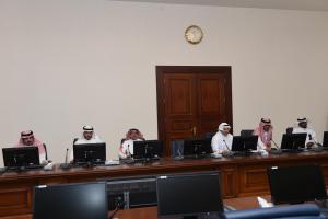 UQU President  Heads  4th Meeting of University Council